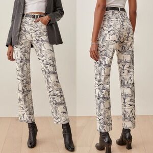 Reformation Oasis High Rise Straight Jean